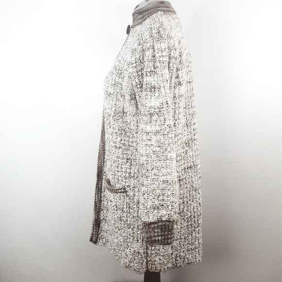 Monto Par Le Chois chunky relaxed sweater jacket - Picture 5 of 8